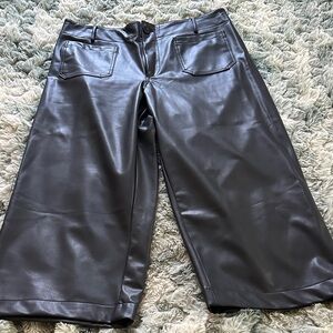 Maeve Gray Wide-Leg Pants